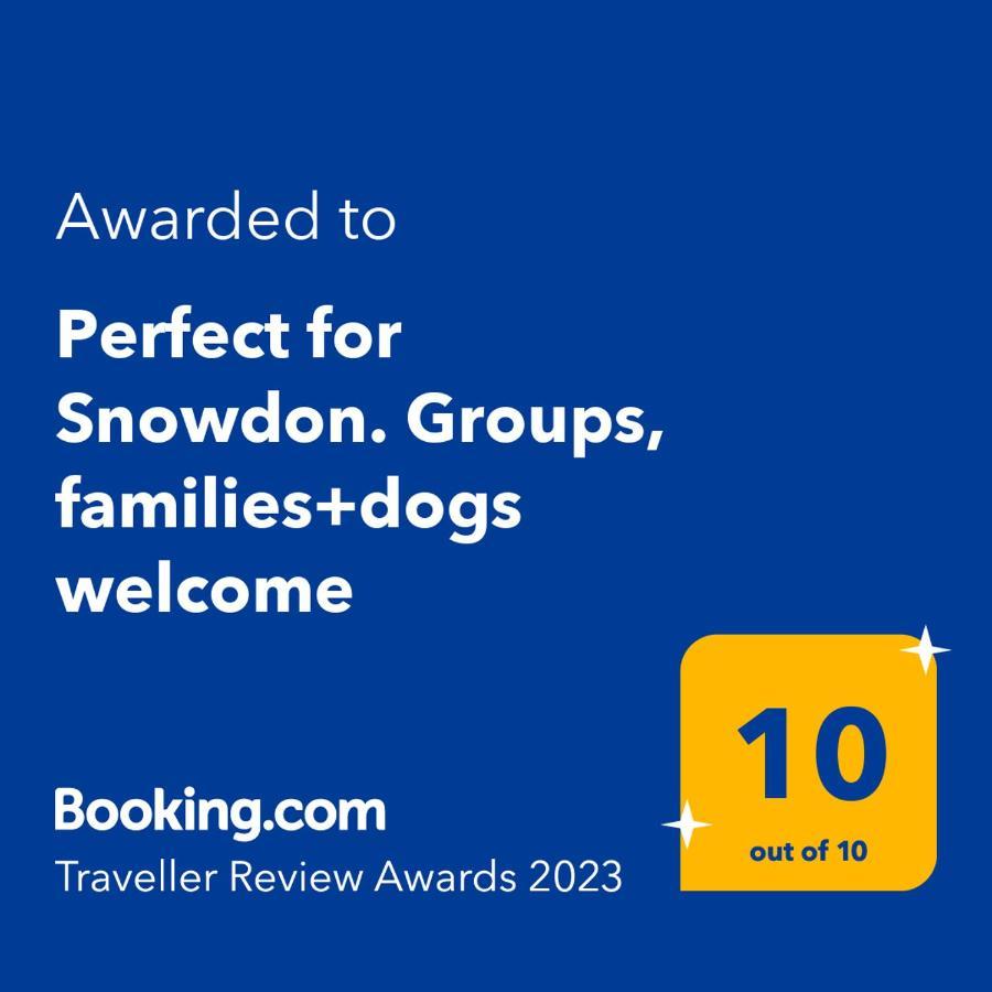 Perfect For Snowdon. Groups, Families+Dogs Welcome ลานเบอริส ภายนอก รูปภาพ
